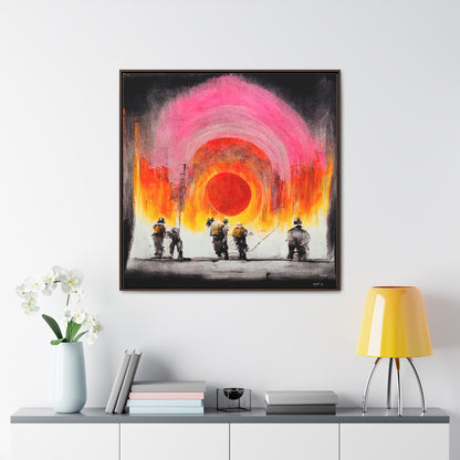 Land of the Sun 33, Valentinii, Gallery Canvas Wraps, Square Frame