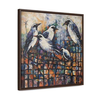 Bird 23, Gallery Canvas Wraps, Square Frame