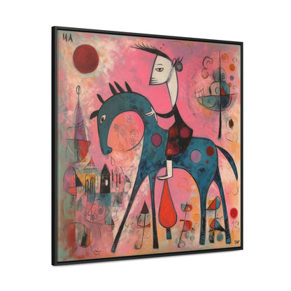 The Dreams of the Child 60, Gallery Canvas Wraps, Square Frame