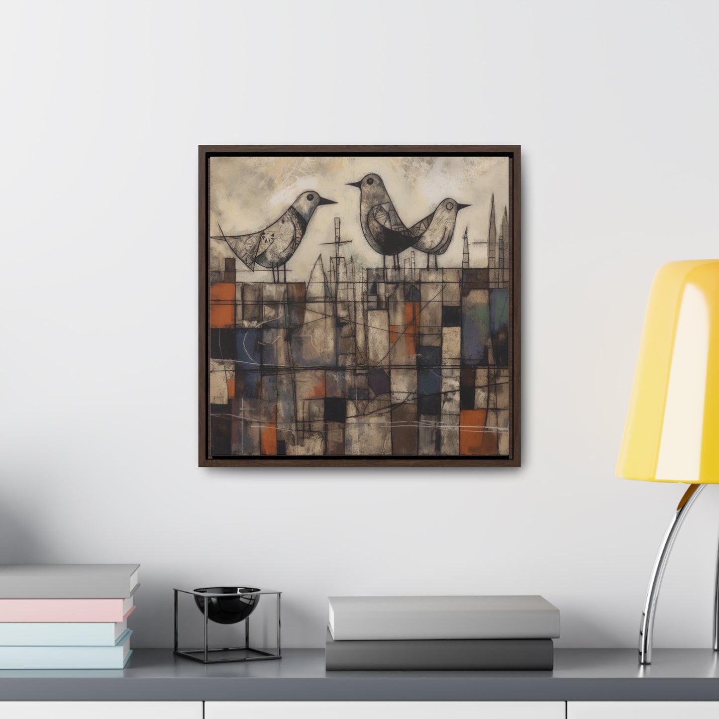 Bird 33, Gallery Canvas Wraps, Square Frame