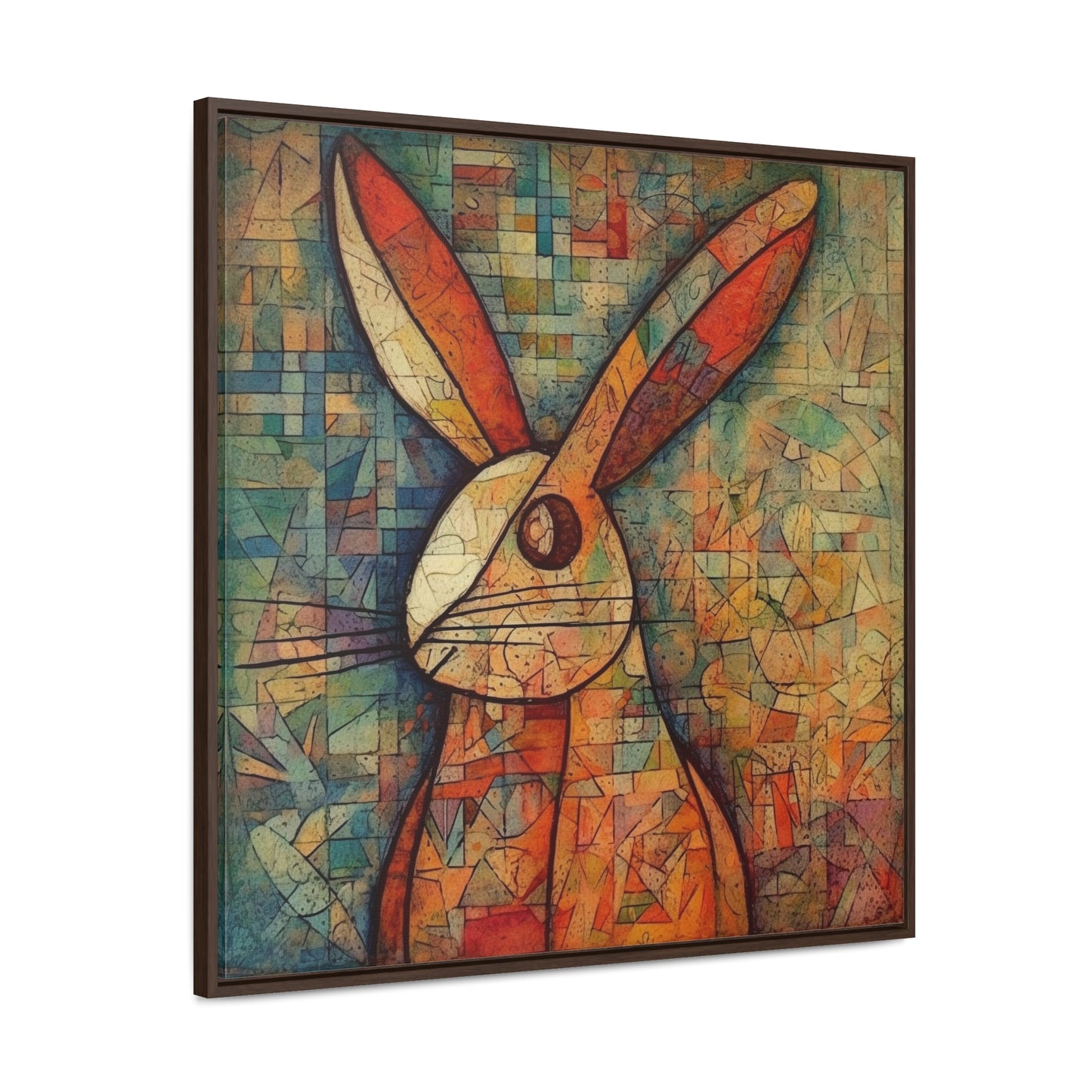 Rabbit 4, Gallery Canvas Wraps, Square Frame