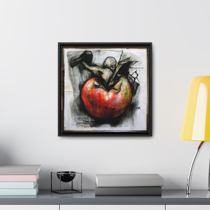 Apple 27, Valentinii, Gallery Canvas Wraps, Square Frame