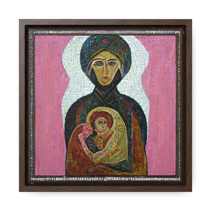 Mary and the Child 21, Valentinii, Gallery Canvas Wraps, Square Frame