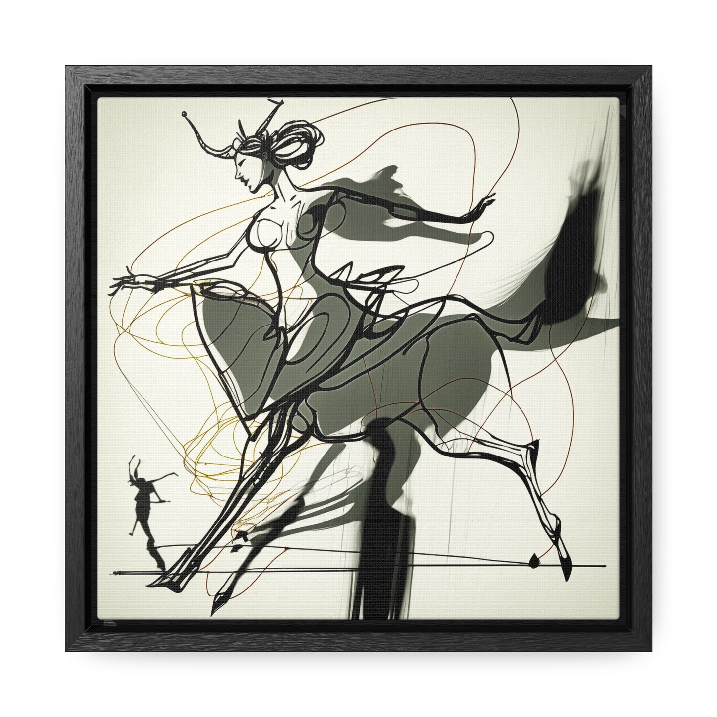 Naivia 20, Gallery Canvas Wraps, Square Frame