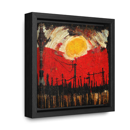 Land of the Sun 37, Valentinii, Gallery Canvas Wraps, Square Frame