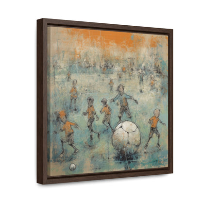 Childhood 21, Gallery Canvas Wraps, Square Frame