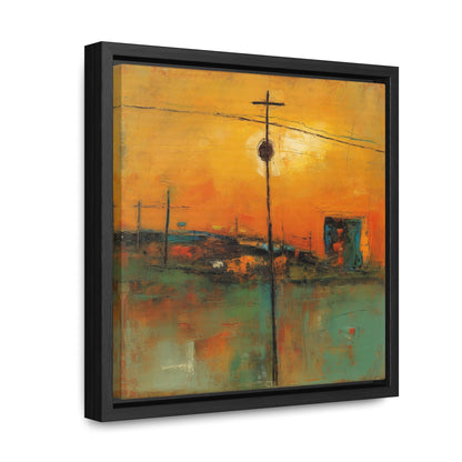 Land of the Sun 57, Valentinii, Gallery Canvas Wraps, Square Frame