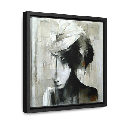 Forgotten face 2, Valentinii, Gallery Canvas Wraps, Square Frame