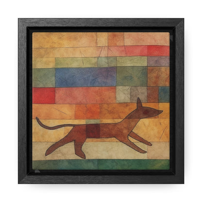 V Dog 10, Gallery Canvas Wraps, Square Frame