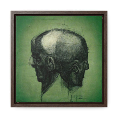 Heads 17, Valentinii, Gallery Canvas Wraps, Square Frame