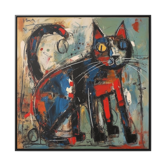 Cat 88, Gallery Canvas Wraps, Square Frame