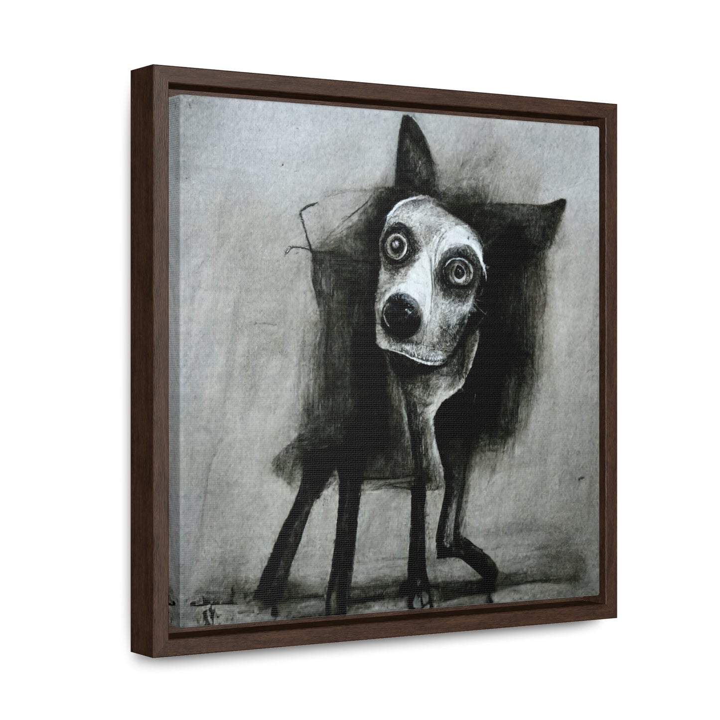 Dogs and Puppies 17, Valentinii, Gallery Canvas Wraps, Square Frame