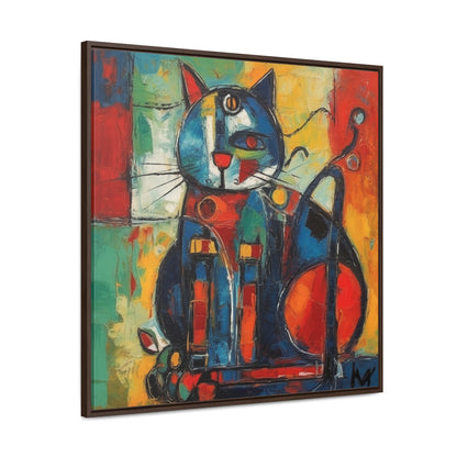 Cat 69, Gallery Canvas Wraps, Square Frame