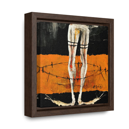 Feet and Drama 13, Valentinii, Gallery Canvas Wraps, Square Frame
