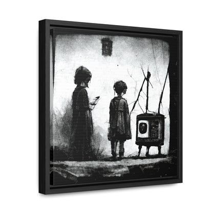 Childhood Wave 4, Valentinii, Gallery Canvas Wraps, Square Frame