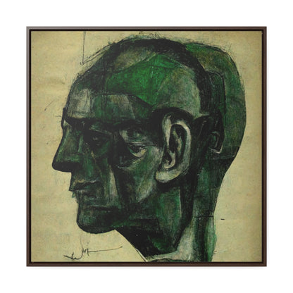 Heads 7, Valentinii, Gallery Canvas Wraps, Square Frame