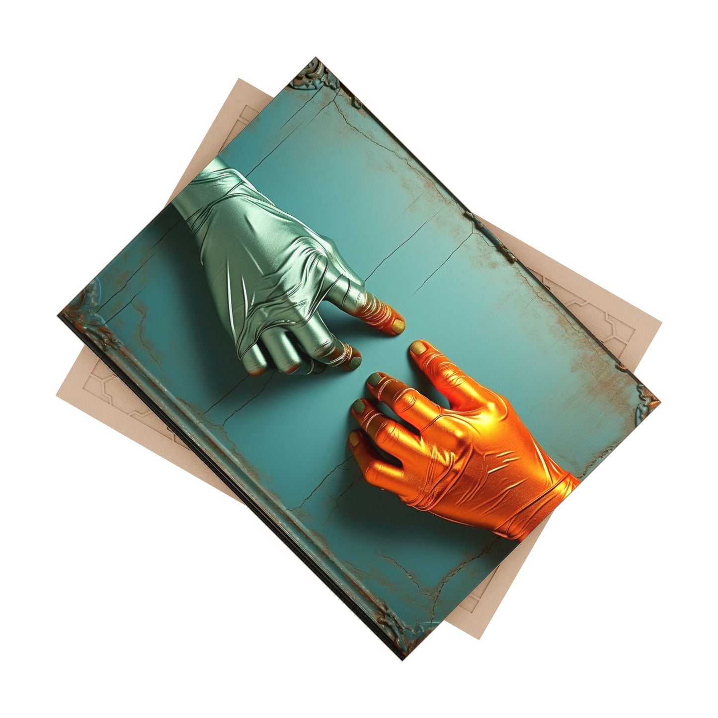 Hands 129, Ceramic Photo Tile