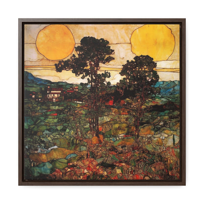 Land of the Sun 43, Valentinii, Gallery Canvas Wraps, Square Frame