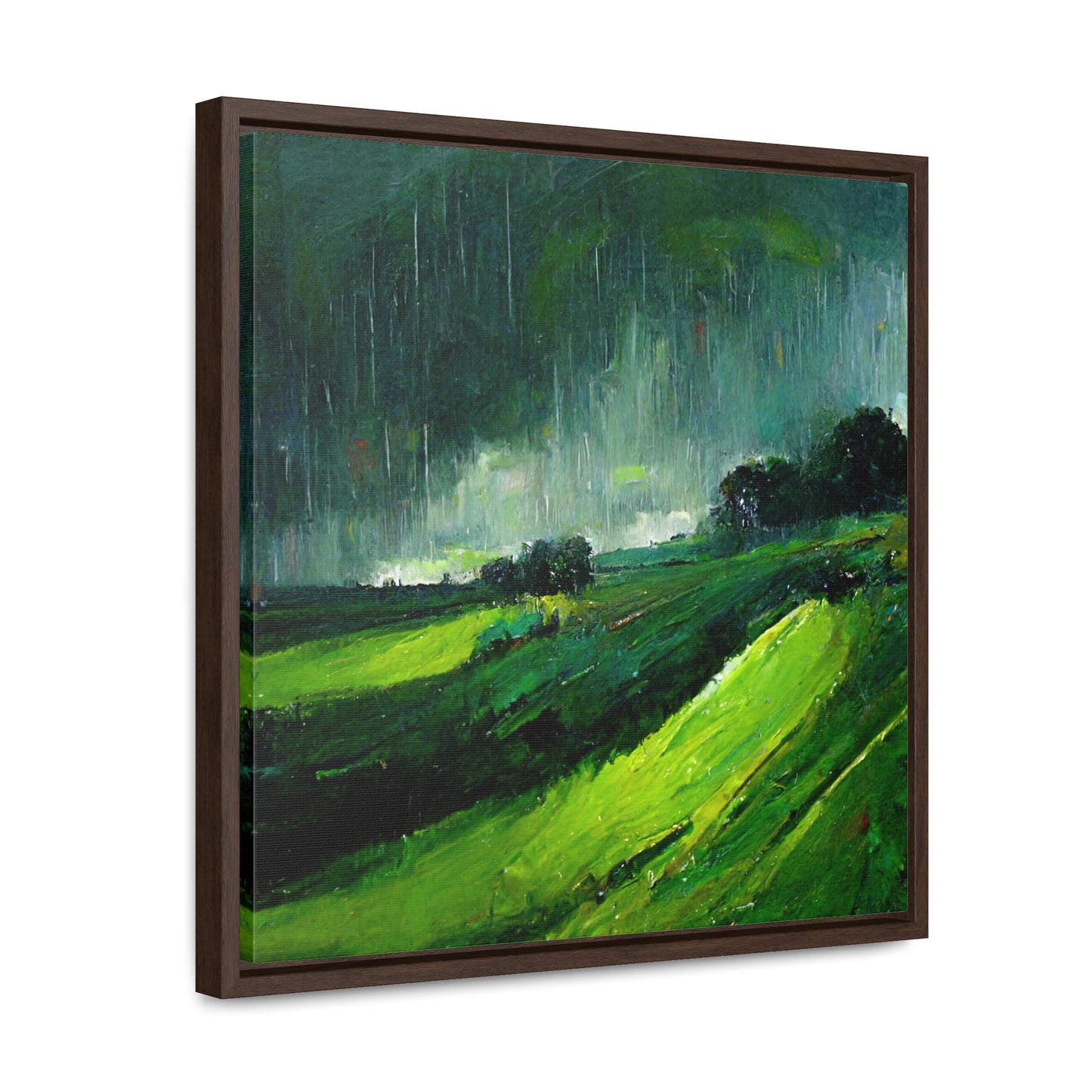 To the Rainy Land 3, Valentinii, Gallery Canvas Wraps, Square Frame