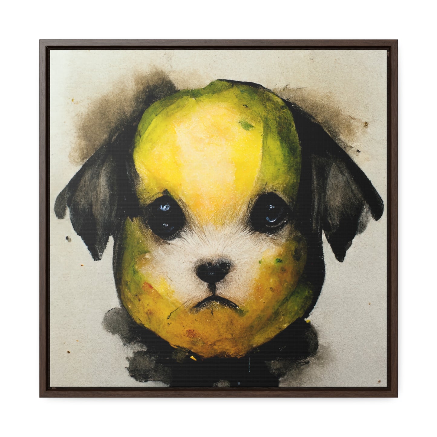 Dogs and Puppies 8, Valentinii, Gallery Canvas Wraps, Square Frame