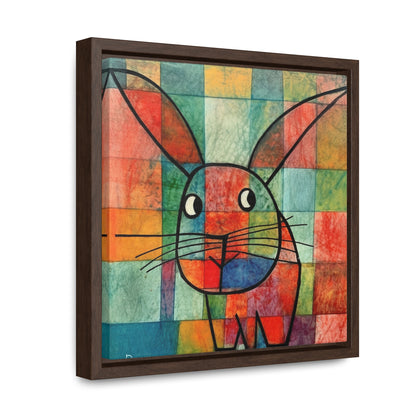 Rabbit 13, Gallery Canvas Wraps, Square Frame