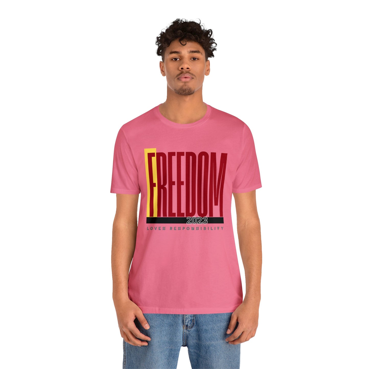 Freedom, Unisex Jersey Short Sleeve Tee