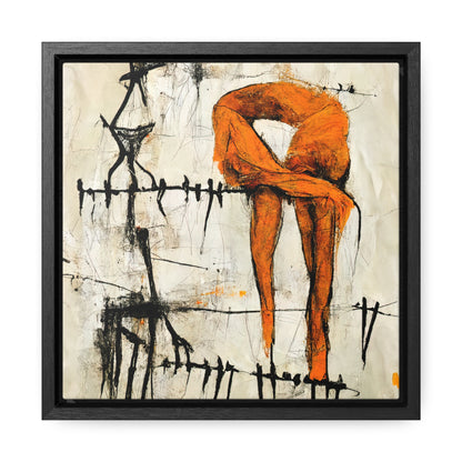 Feet and Drama 18, Valentinii, Gallery Canvas Wraps, Square Frame