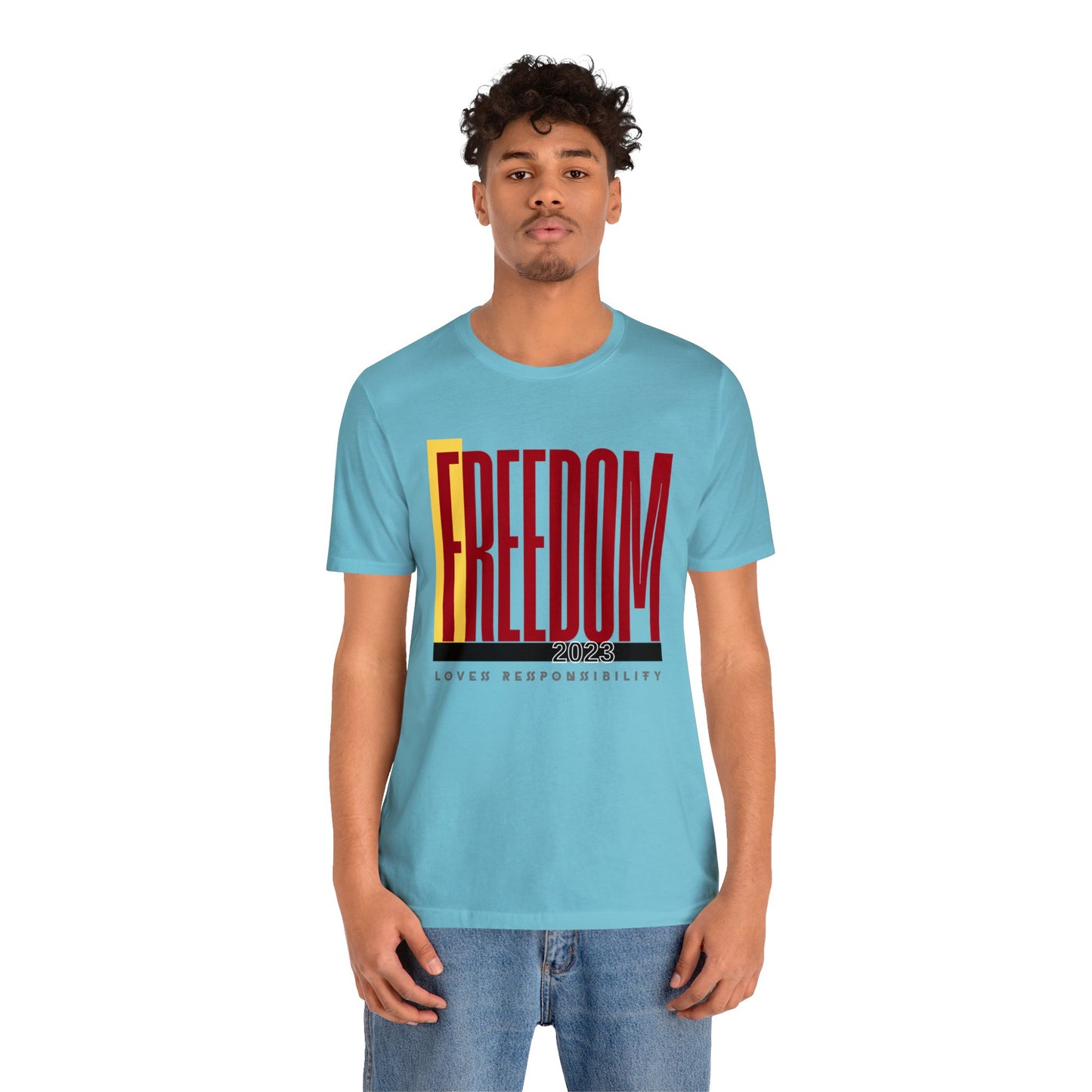 Freedom, Unisex Jersey Short Sleeve Tee