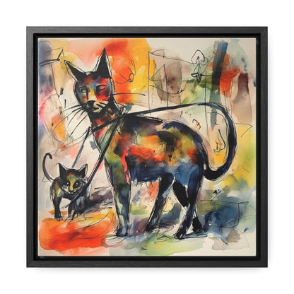 Cat 72, Gallery Canvas Wraps, Square Frame