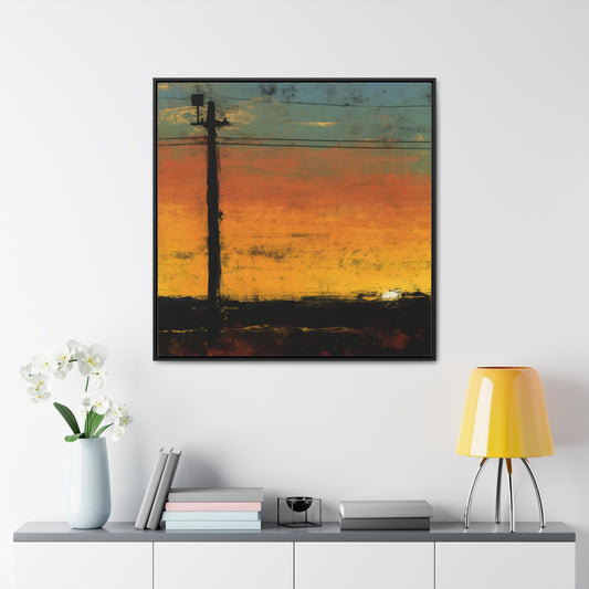 Land of the Sun 82, Valentinii, Gallery Canvas Wraps, Square Frame