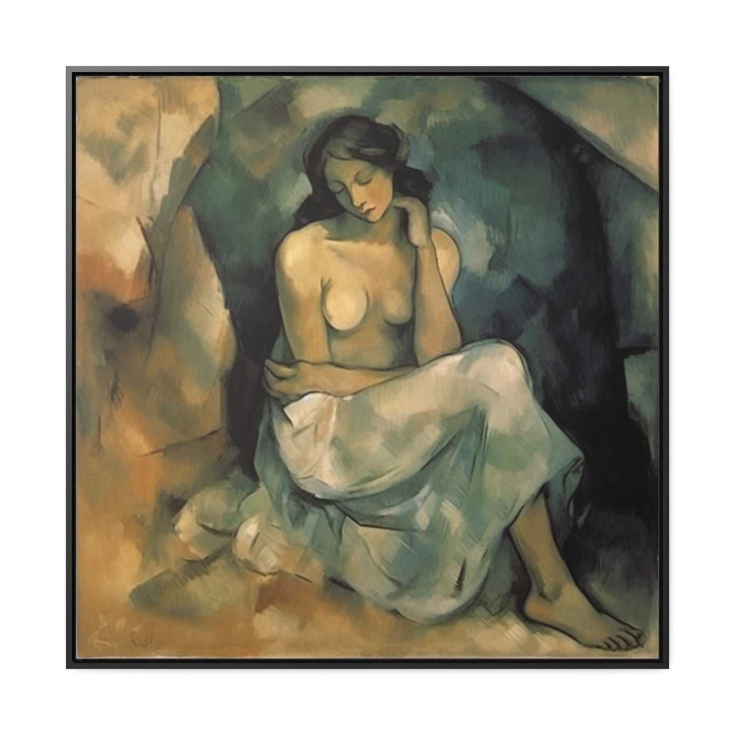 Women 12, Valentinii, Gallery Canvas Wraps, Square Frame