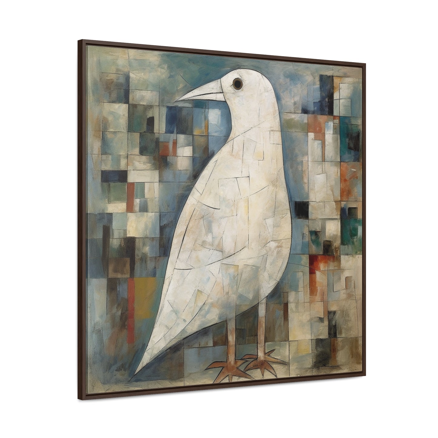 Bird 6, Gallery Canvas Wraps, Square Frame