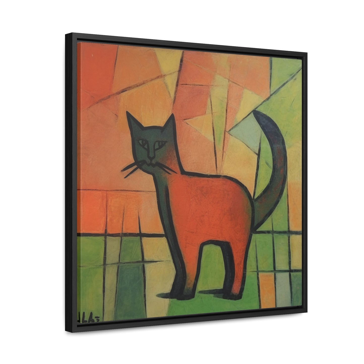 Cat 20, Gallery Canvas Wraps, Square Frame