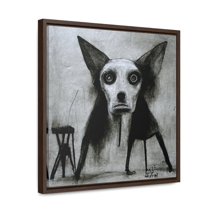 Dogs and Puppies 20, Valentinii, Gallery Canvas Wraps, Square Frame