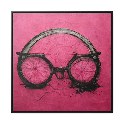 Bicycle 8, Valentinii, Gallery Canvas Wraps, Square Frame