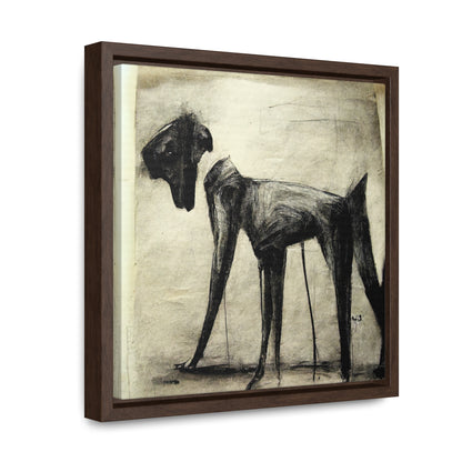 Dogs and Puppies 23, Valentinii, Gallery Canvas Wraps, Square Frame