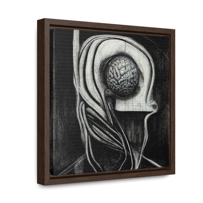 Brain 23, Valentinii, Gallery Canvas Wraps, Square Frame