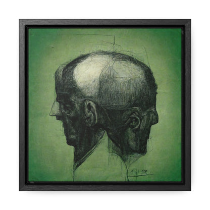 Heads 17, Valentinii, Gallery Canvas Wraps, Square Frame