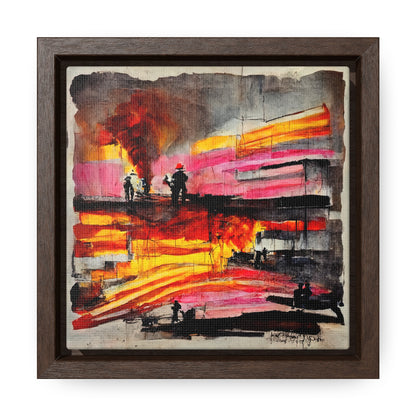 Land of the Sun 2, Valentinii, Gallery Canvas Wraps, Square Frame