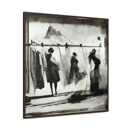 Domestic Memories 1, Valentinii, Gallery Canvas Wraps, Square Frame