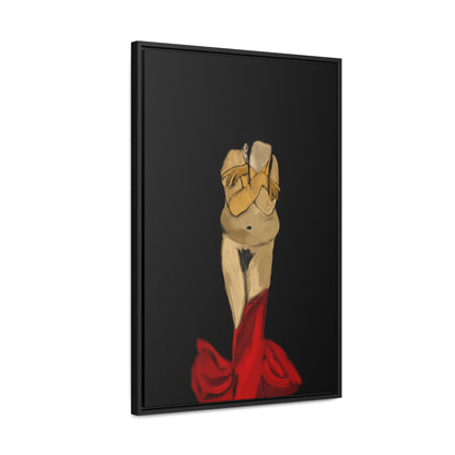 Shame, Original Eduard Pavel, Gallery Canvas Wraps, Vertical Frame