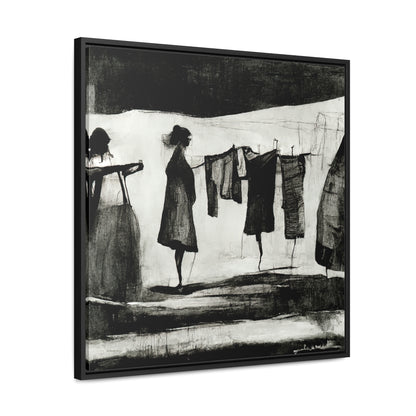 Domestic Memories 14, Valentinii, Gallery Canvas Wraps, Square Frame