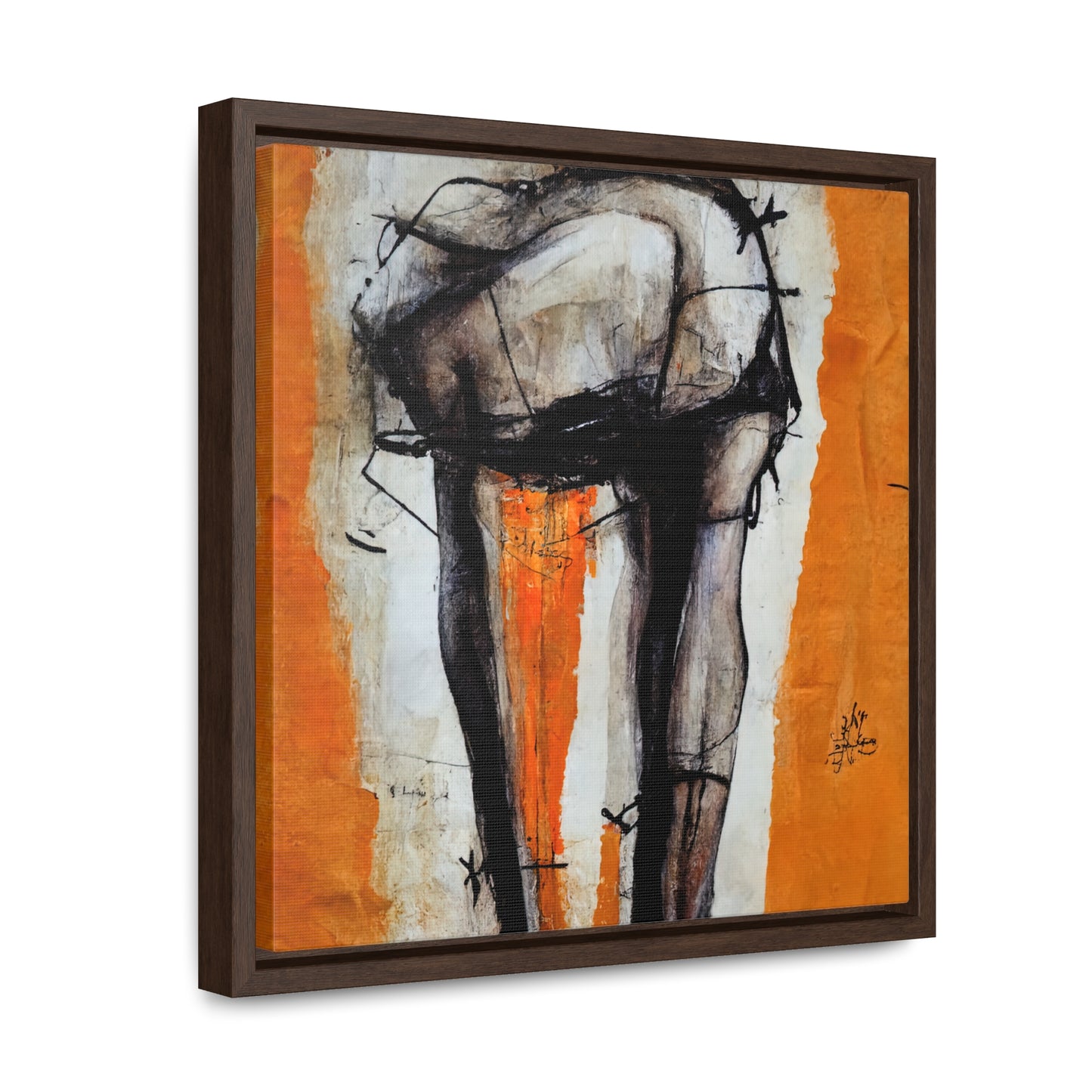 Feet and Drama 12, Valentinii, Gallery Canvas Wraps, Square Frame