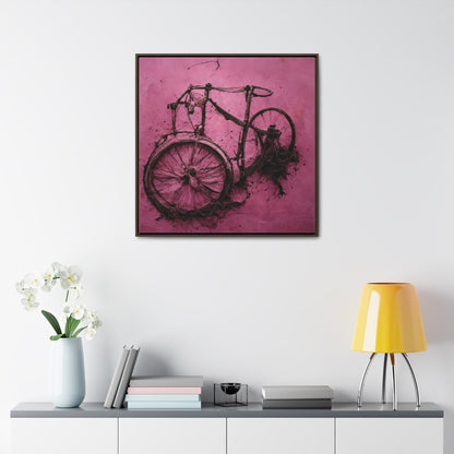 Bicycle 7, Valentinii, Gallery Canvas Wraps, Square Frame