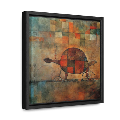 Turtle 11, Gallery Canvas Wraps, Square Frame