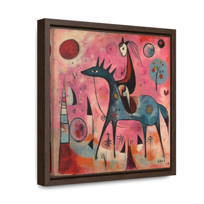 The Dreams of the Child 22, Gallery Canvas Wraps, Square Frame