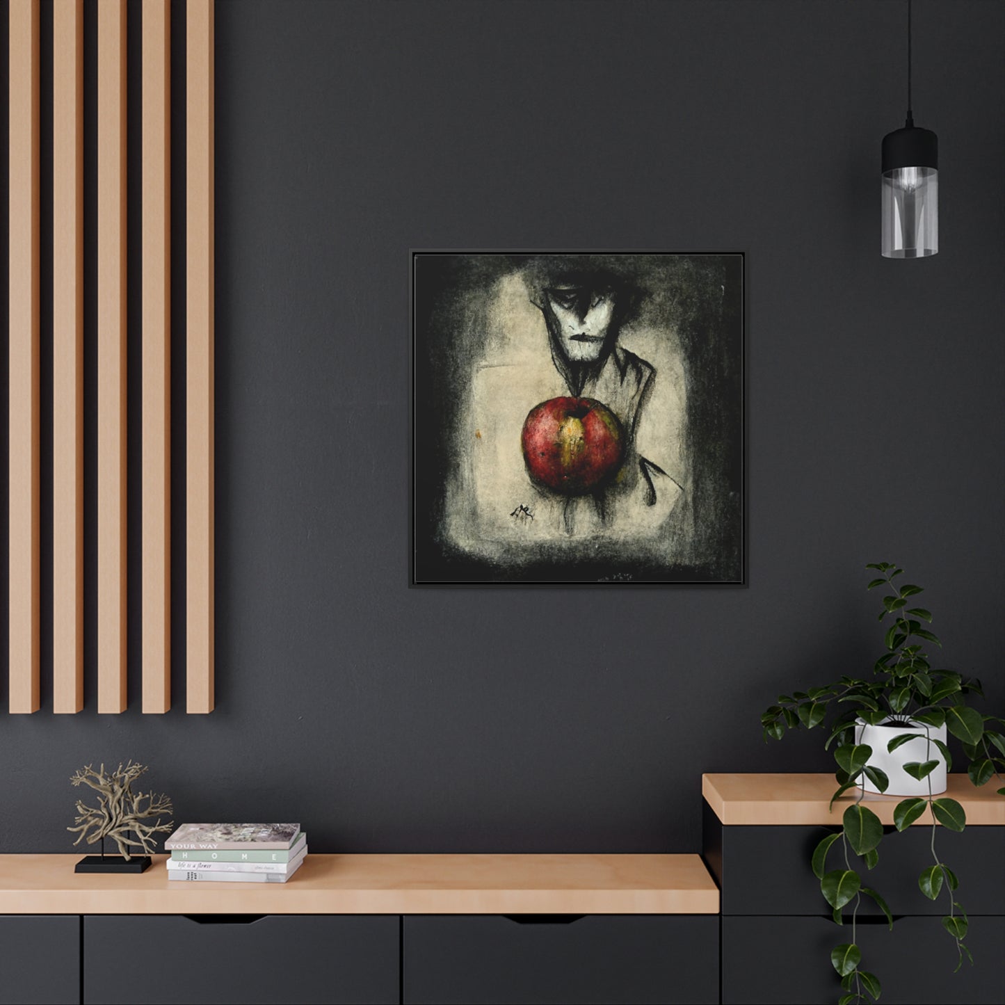 Apple 5, Valentinii, Gallery Canvas Wraps, Square Frame