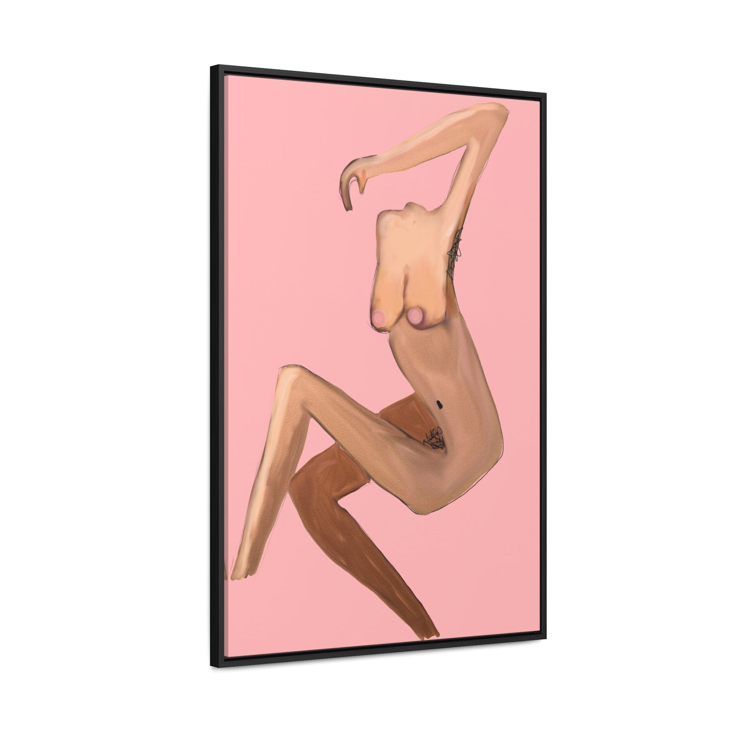 Body Mixture, Original Eduard Pavel, Gallery Canvas Wraps, Vertical Frame