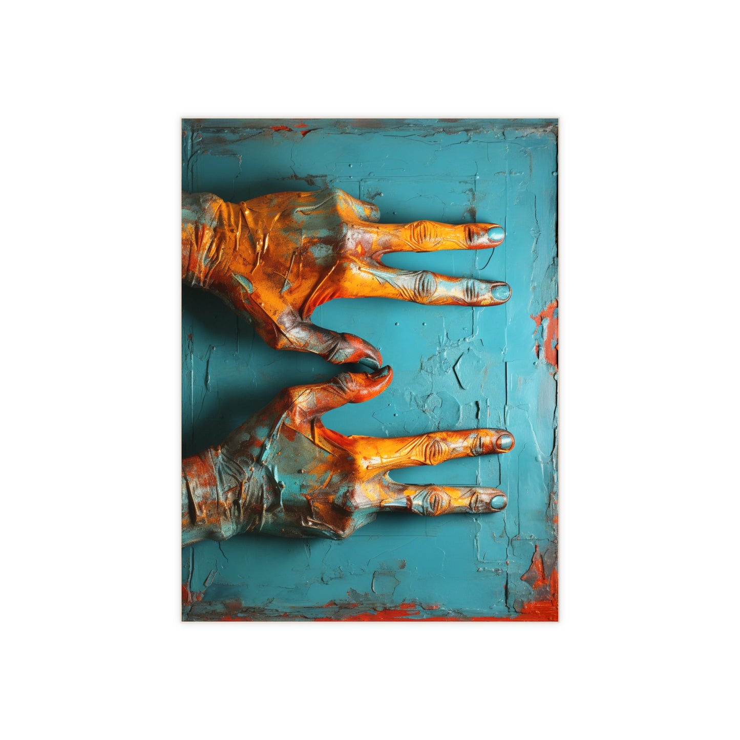 Hands 113, Ceramic Photo Tile