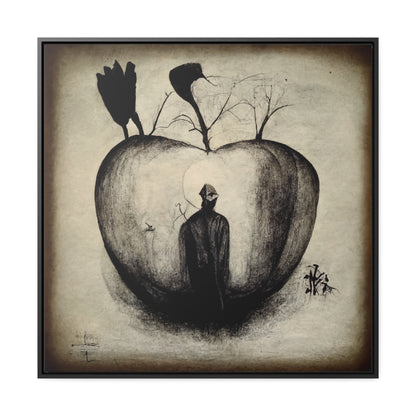 Apple 14, Valentinii, Gallery Canvas Wraps, Square Frame